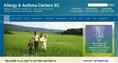 Desktop Screenshot of allergyasthmactrs.com