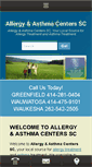 Mobile Screenshot of allergyasthmactrs.com
